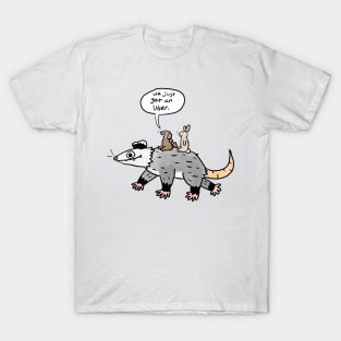 Opossum Rideshare T-Shirt